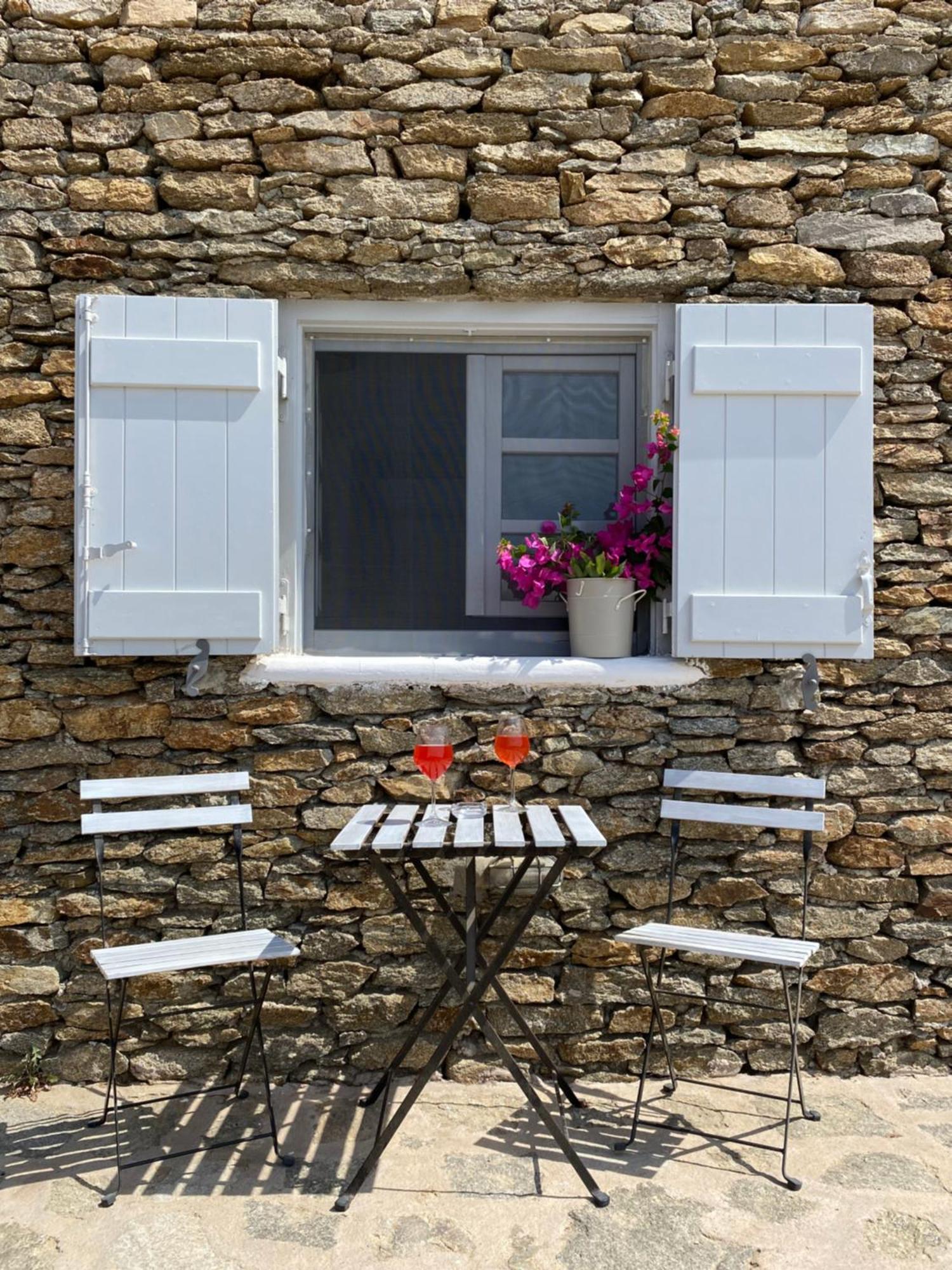 Wood And Stone Villa Mykonos Town Exterior photo